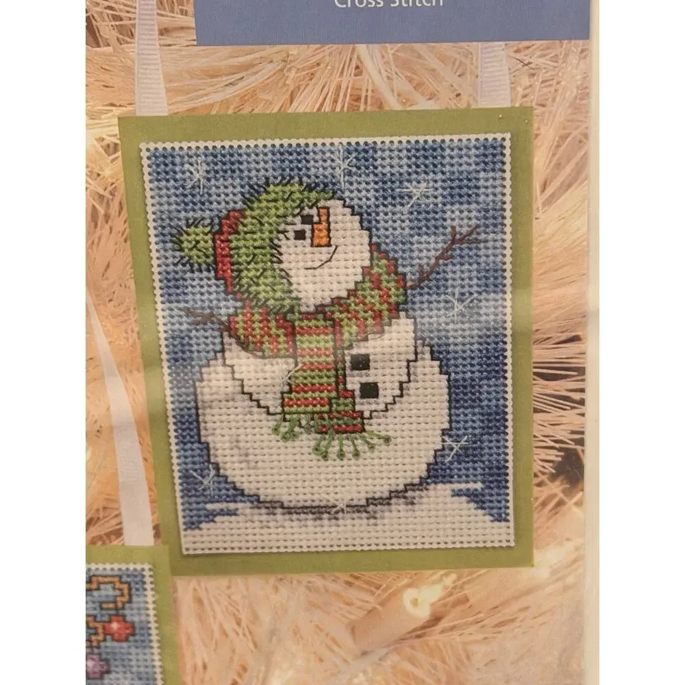 CROSS-STITCH Annie's Creative Woman Kit Of The Month Club Christmas Ornament
